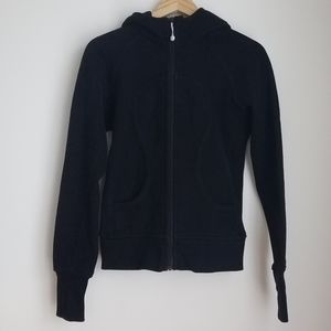 Lululemon Black Scuba Hoodie Jacket